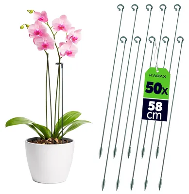 Obrázok produktu pre Držiak na rastliny, odolný materiál, výška 58 cm, svetlozelená farba