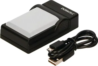 Image de Duracell chargeur avec câble USB pour DRNEL23/EN-EL23