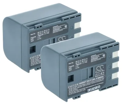 Produktbild von vhbw 2x Akku kompatibel mit Canon MV5i, MV5, MD130, MD110, MD215, MD150, MD235, MD255, MV6iMC, MV5iMC Videokamera Camcorder (1200 mAh, 7,2 V, Li-Ion)
