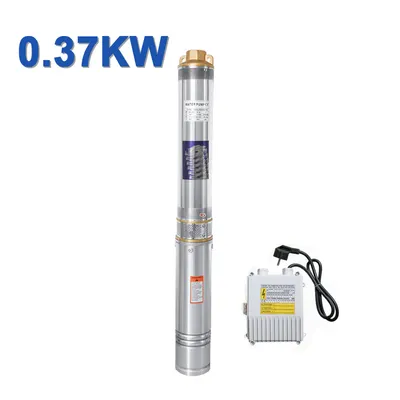 Produktbild von Yakimz Tiefbrunnenpumpe 4" Brunnenpumpe Tauchpumpe Wasserpumpe Gartenpumpe Edelstahl 20 Meter 370 W  4000L/h