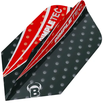 Produktbild von BULL'S Dimpletec Black Flights Slim Shape - Slim -- 1 Satz