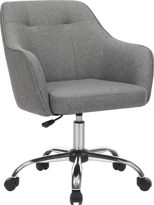 Image de Chaise de bureau SONGMICS, Chaise de bureau confortable, Chaise d'ordinateur réglable en hauteur, Charge maximale 120 kg, Structure en acier, Similicuir, Respirant, Home Office,