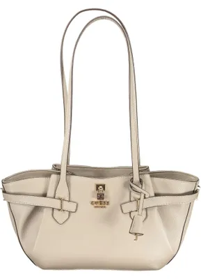 Produktbild von Elegante Beigefarbene Damenhandtasche mit Mehreren Fächern