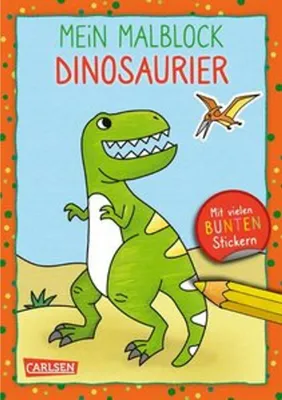 Produktbild von Mein Malblock: Dinosaurier