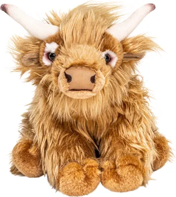 Produktbild von Uni-Toys - Schottisches Hochlandrind - 25 cm (Länge) - Plüsch-Rind, Kuh - Plüschtier, Kuscheltier