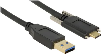 Immagine prodotto di DELOCK USB-Kabel Supersp. 10Gbps A->C St/St 2 Schraube 1.0m