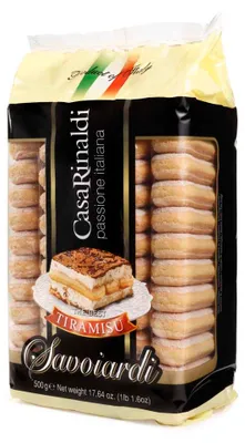 Image de Casa Rinaldi Biscuits à la cuillère -Pâtisserie sucrée- en sachet 500gr