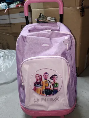 Produktbild von Safta K-pop Demon Hunters Iconic 33l Rucksack Mit Rollen Rosa Kinder Rosa One Size