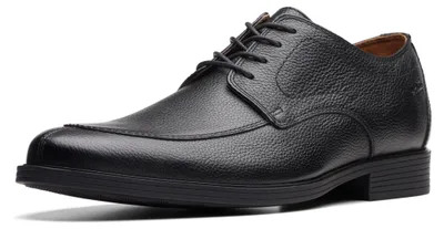 Produktbild von Clarks - - Whiddon-Schürzenschuhe für Herren, Kolorit Black Tumb, Größe: 47 EU