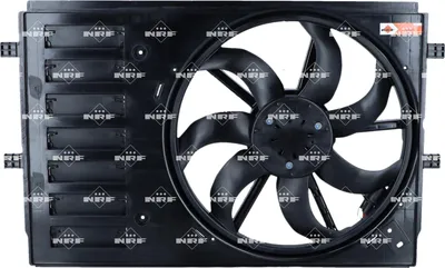 Produktbild von NRF 47995 Lüfter Motorkühlung Kühlerlüfter für VW Polo Schrägheck (6R1, 6C1) Wasserkühler