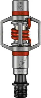 Image de Pédales Crankbrothers EggBeater 3 argent-rouge 15319