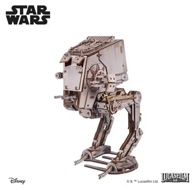 Produktbild von UGEARS 3D-Puzzle Star Wars: AT-ST Walker 370 dlks