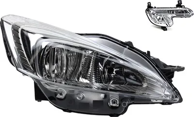 Immagine prodotto di Johns, Fari alogeni adatti per Peugeot 508 11/2010 -08/2014 H7 H7 Re. + fendinebbia. 6206W3 9678393080 6206W2