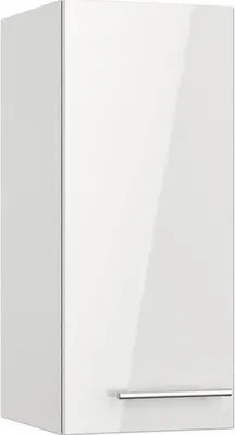 Produktbild von Optifit Hängeschrank Rurik986 BxTxH 30 x 34,9 x 70,4 cm weiß glänzend zerlegt Anschlag reversibel KFRU OM306-8+