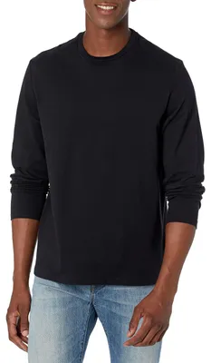 Immagine prodotto di A. T-shirt a maniche lunghe da uomo, modello regular fit, colore nero, taglia L