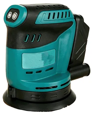 Productafbeelding van Accu-excenterschuurmachine, 18V, 3000mAh batterij, compact ontwerp, ingebouwde stofafzuiging, inclusief 8 schuurpapieren