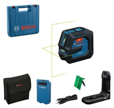 Produktbild von Linienlaser GLL 20-22 G, BA 3.7V 3.0Ah XL + USB-C®-Kabel im Handwerkerkoffer