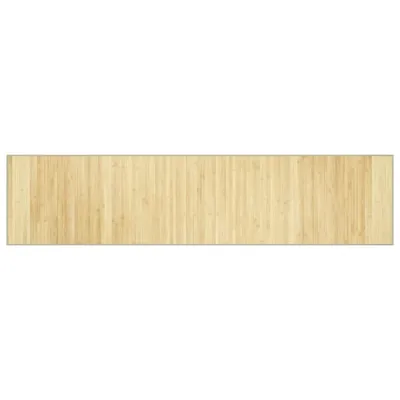 Immagine prodotto di vidaXL Tappeto rettangolare naturale chiaro 70x300 cm Bamboo