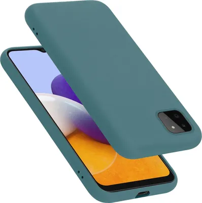 Produktbild von Cadorabo Schutzhülle für Samsung Galaxy A22 5G Hülle in Grün Handyhülle Case Cover TPU Etui