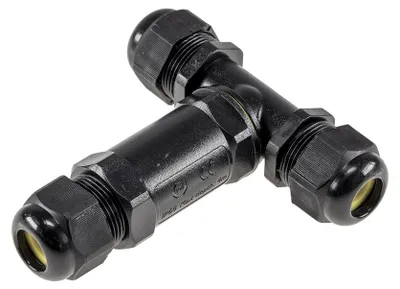 Produktbild von Kabelverbinder T-Form IP68 230V Schraubanschluss für Kabel Ø 8-10mm