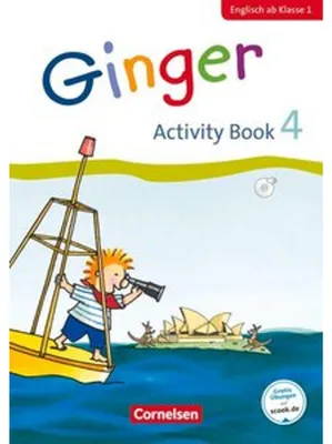 Produktbild von Ginger - Early Start Edition 4. Schuljahr - Activity Book mit Audio-CD, Minibildkarten und Faltbox