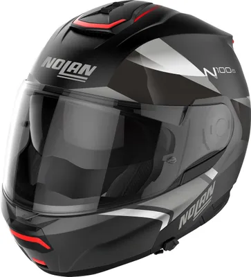 Produktbild von Nolan N100-6 Paloma N-Com Klapphelm, schwarz/grau/silber, XXS (54)