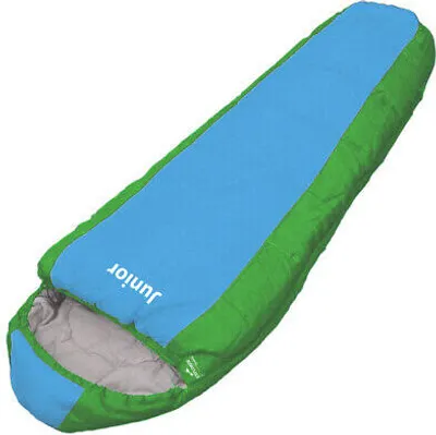 Produktbild von Kinderschlafsack 170cm Kinder Junior Schlafsack Klassenfahrt Zelt Explorer Neu