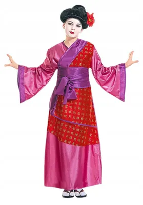 Produktbild von "CHINESIN" (Kimono, Gürtel) - Größe: 128 cm / 5-7 Years