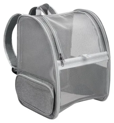 Obrázek produktu pro Peti-to-Travel přepravní batoh pro psy a kočky Light Grey
