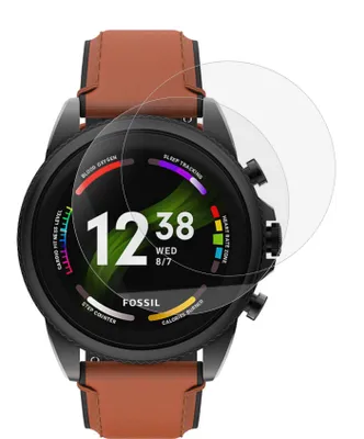 Zdjęcie produktu dla Szkło hartowane do Fossil Gen 6 (2021) 42mm 44mm [2 sztuki] szkło hartowane szkło pancerne ochraniacz ekranu Phonillico®