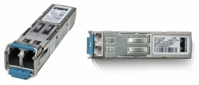 Produktbild von Cisco GLC-SX-MM-RGD, 1000 Mbit/Sek, verkabelt, -40 - 85 °C, 1000BASE-SX, SFP, LC/PC