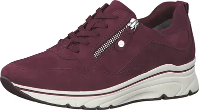 Produktbild von Tamaris Ledersneaker - Rot Leder Größe: 38 Normal