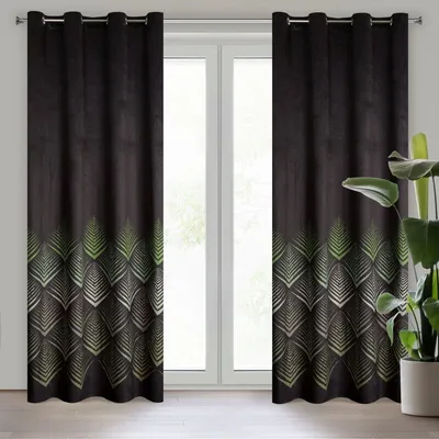Zdjęcie produktu dla Zasłona ANGELINA zielona 140x250 cm zasłona z oczkami