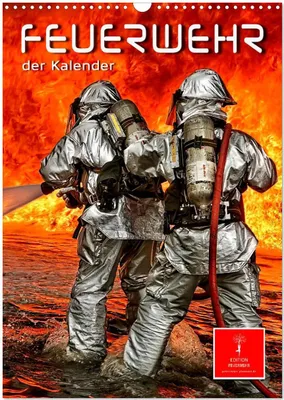 Produktbild von Feuerwehr - der Kalender (Wandkalender 2026 DIN A3 hoch), CALVENDO Monatskalender
