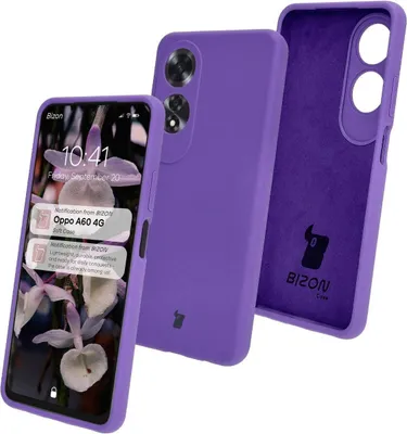 Produktbild von Bizon Soft Case für Oppo A60 4G, Lila