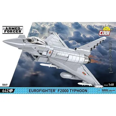 Produktbild von COBI Eurofighter F2000 Typhoon, Bausteine, 8 Jahr(e), 642 Stück(e)