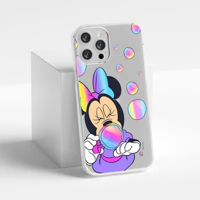 Produktbild von Handyhülle Minnie-052 Disney Partial Print Transparent kompatibel mit Samsung Galaxy A32 5G