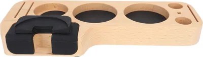 Image de Station de bourrage de café Station de bourrage en bois Compatible avec le distributeur de bourrage 51mm 53mm 58mm Accessoire polyvalent pour le café