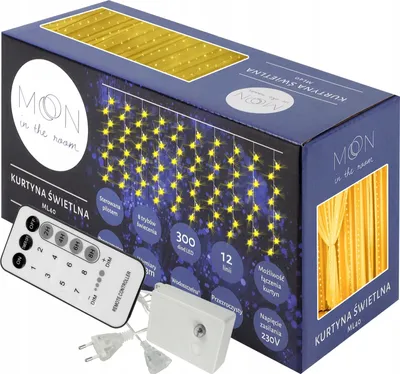 Obrázek produktu pro LED pohádková světla 2x3m s dálkovým ovládáním teplá bílá
