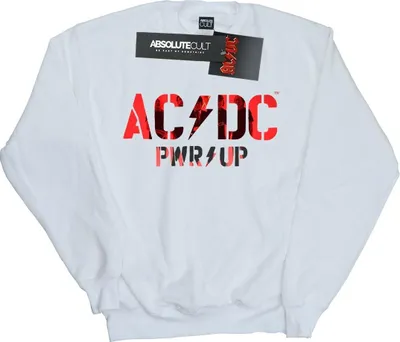 Produktbild von AC/DC - "PWR-UP" Sweatshirt für Damen BI3555 (XL) (Weiß)