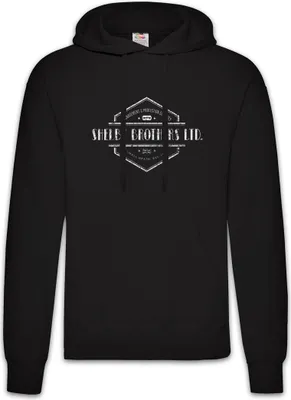 Produktbild von Urban Backwoods Shelby Brothers Ltd., Herren Hoodie, Farbe: Schwarz, Größe: XL