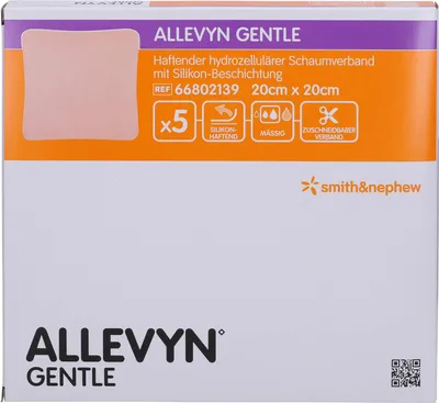 Zdjęcie produktu dla Allevyn Gentle 20cmx20cm, 5 St VER