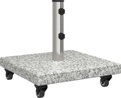 Produktbild von vidaXL Sonnenschirmständer Grau 45 x 45 x 45 cm Granit