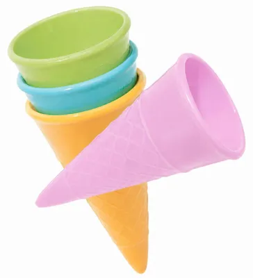 Produktbild von Spielstabil Eistüte pastell Klassisch