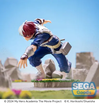 Immagine prodotto di My Hero Academia: You’re Next Xross Link, statua anime in PVC di Shoto Todoroki, 12 cm