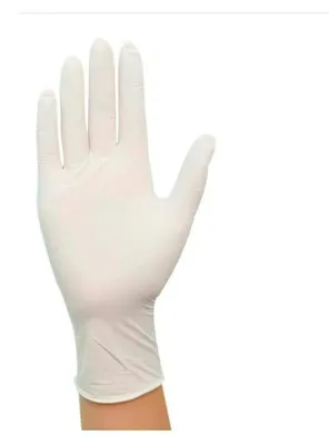 Latex-Handschuhe puderfrei S 100 Stück weiß