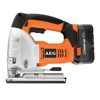 Imagen del producto de AEG BST 18X-0, Mango superior, , Gris, Naranja, 45°, Aluminio, 2050 revoluciones por minuto, 8 cm