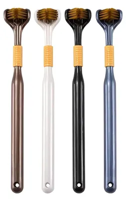 Obrázek produktu pro Zubní kartáček pro děti s rovnátky – sada 4 kusů