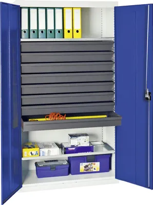 Zdjęcie produktu dla Szafa materiałowa Stumpf 3000 1800x1000x500 gr/bl 8SL