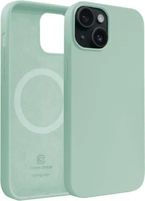 Produktbild von Crong CRGCOLRMIP1561LGRN, Cover, Apple, iPhone 15, 15,5 cm (6.1"), Mintfarbe